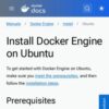 Install Docker Engine on Ubuntu | Docker Docs
